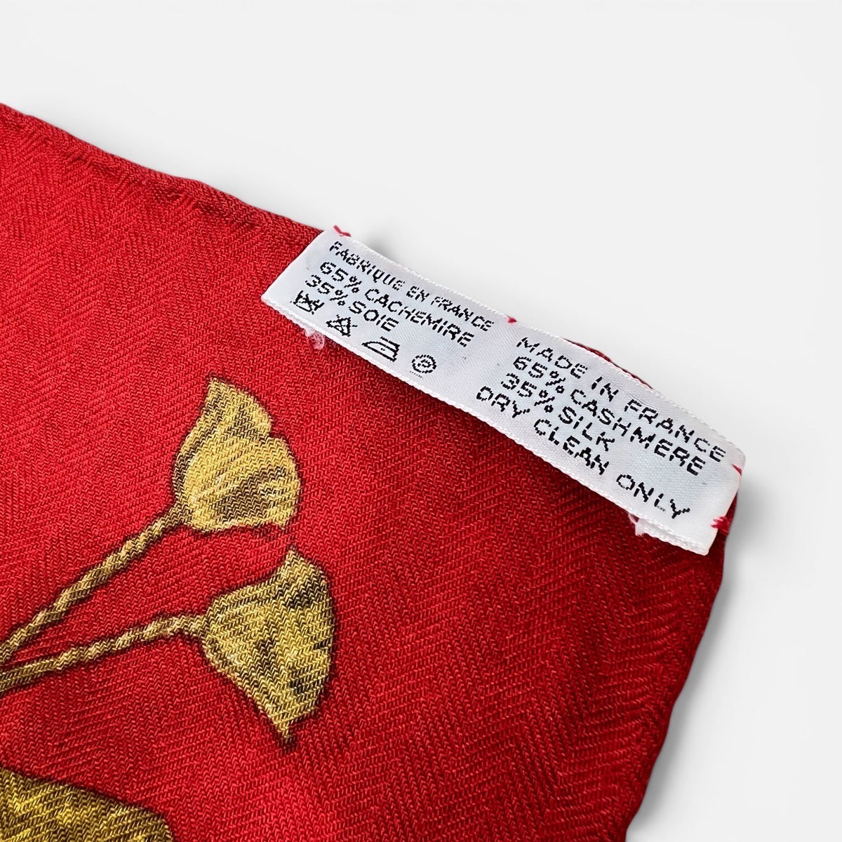 Carré 90 Les Oiseaux du Roy Cashmere e Seta