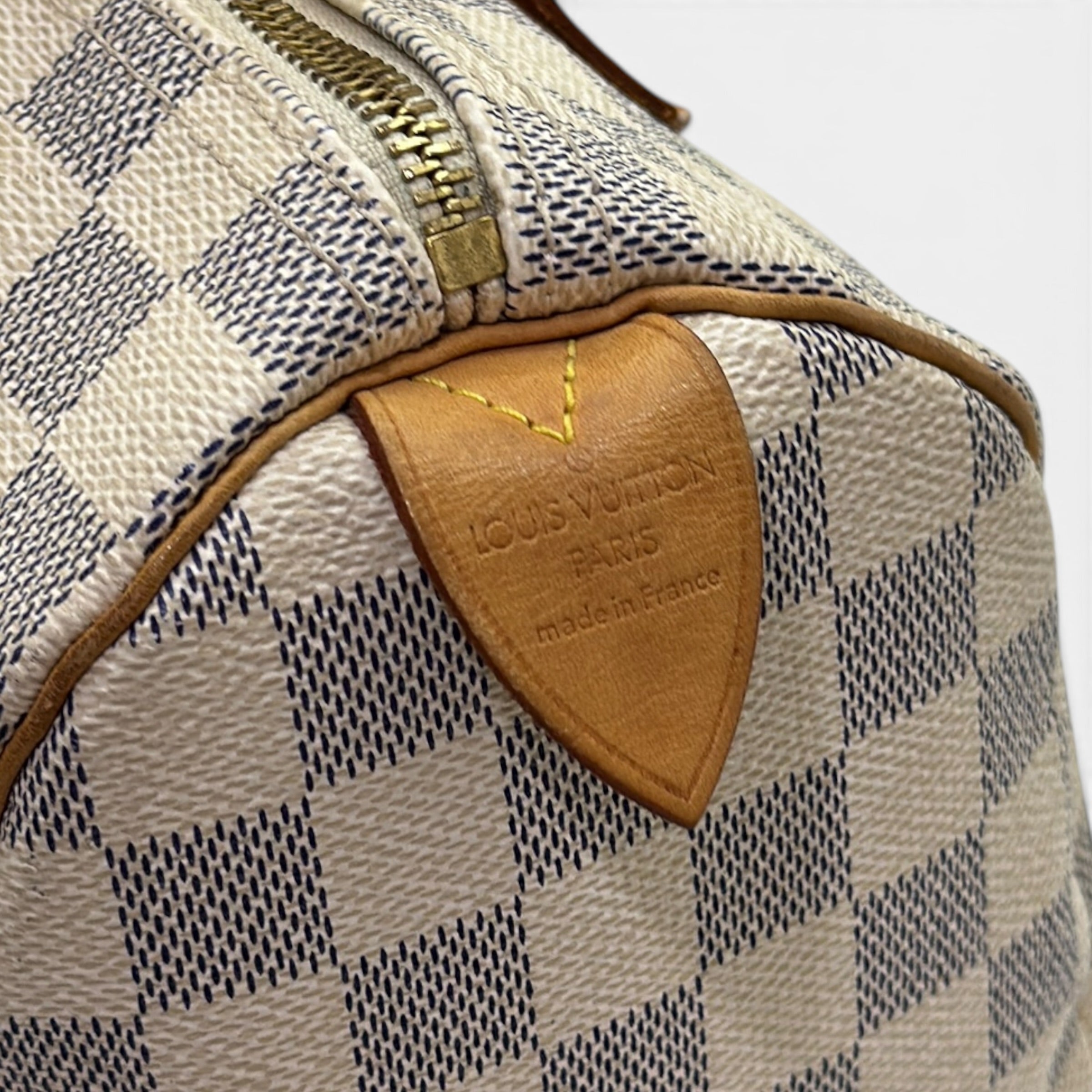 Speedy 25 Damier Azur
