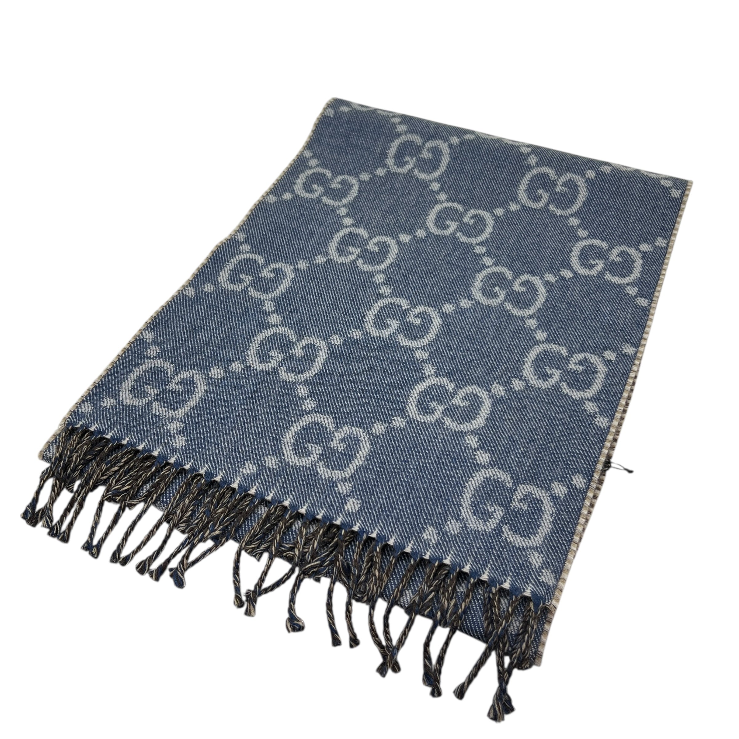 Sciarpa in lana GG jacquard
