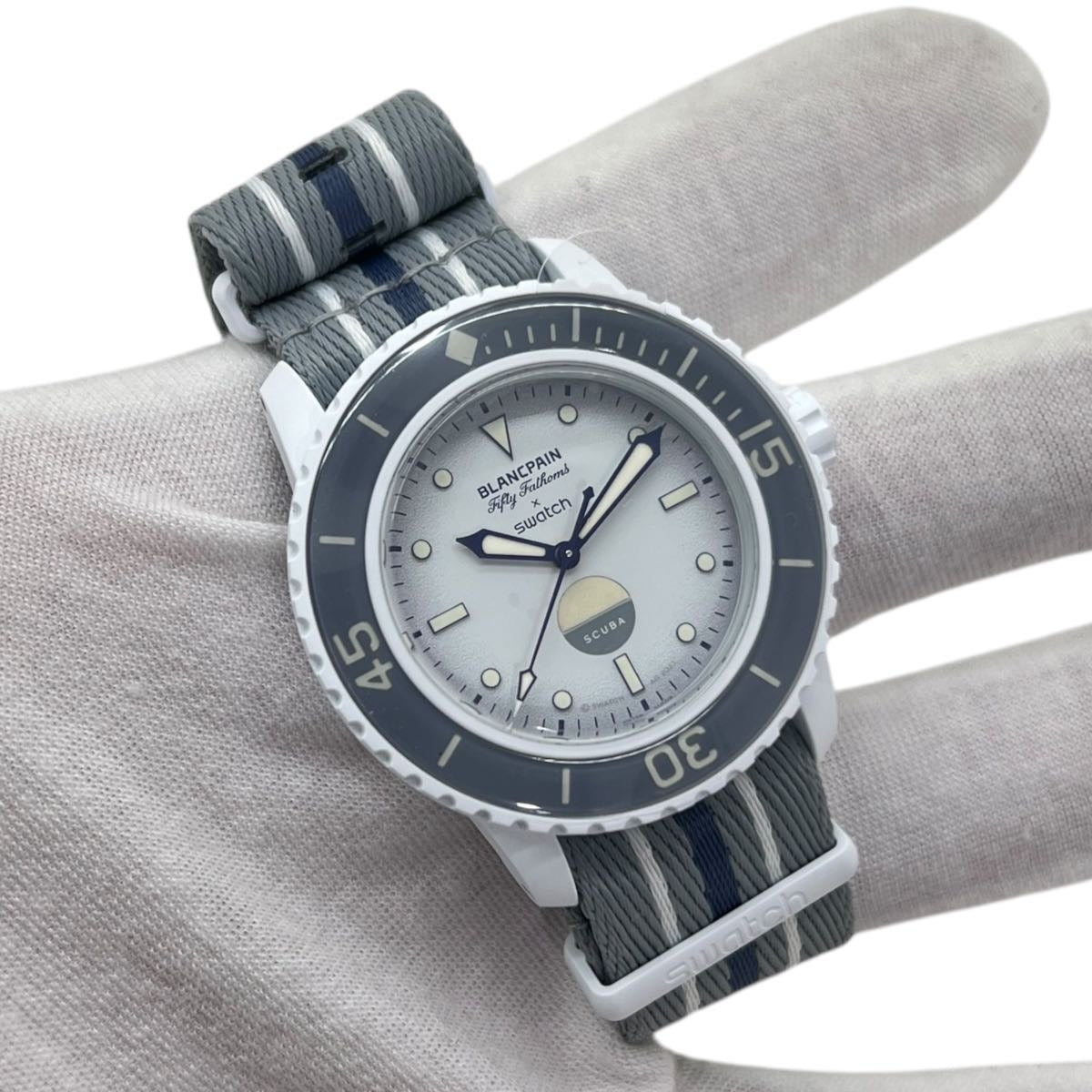 BLANCPAIN X SWATCH SCUBA FIFTY FATHOMS ANTARTIC OCEAN