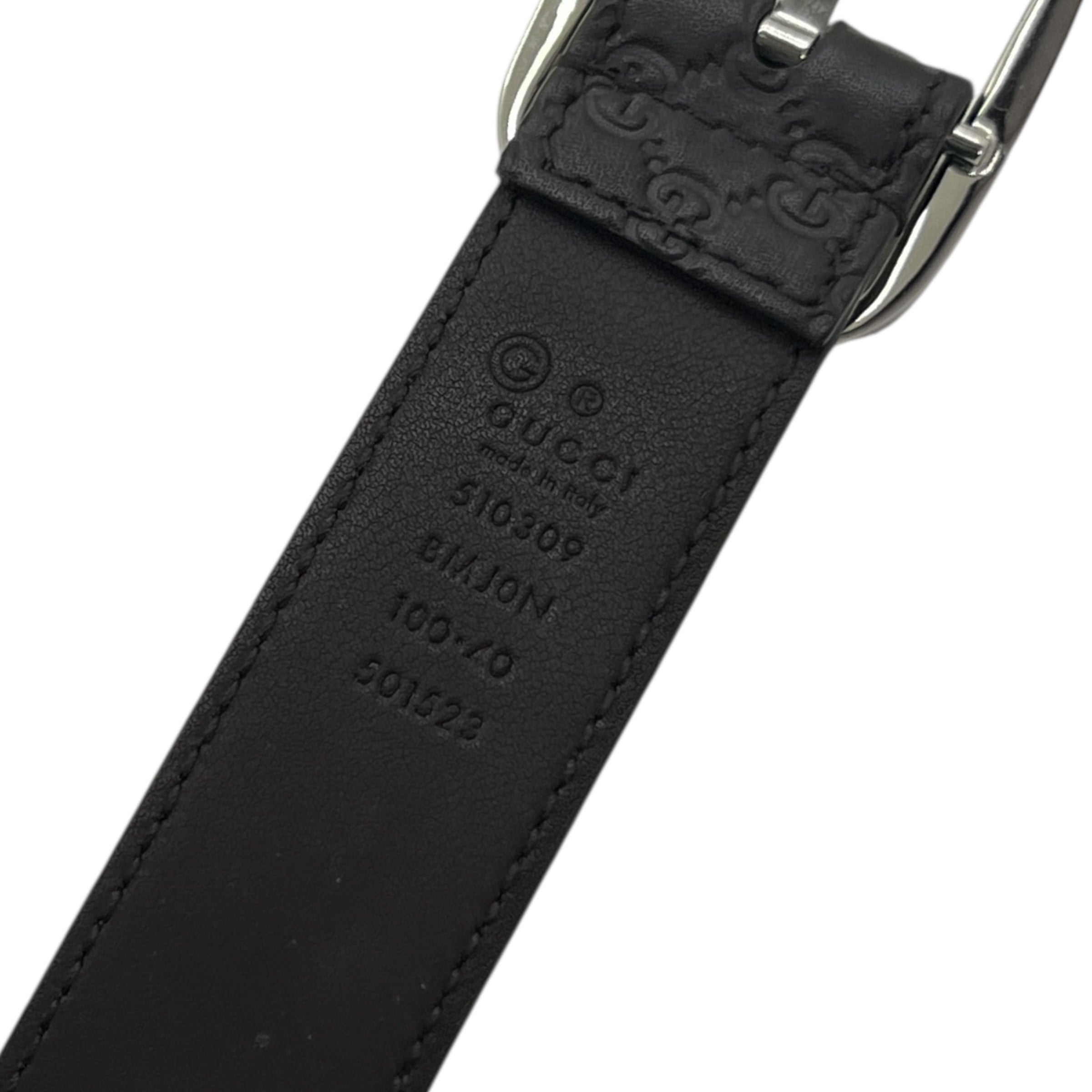Cintura in pelle Micro GG taglia 100