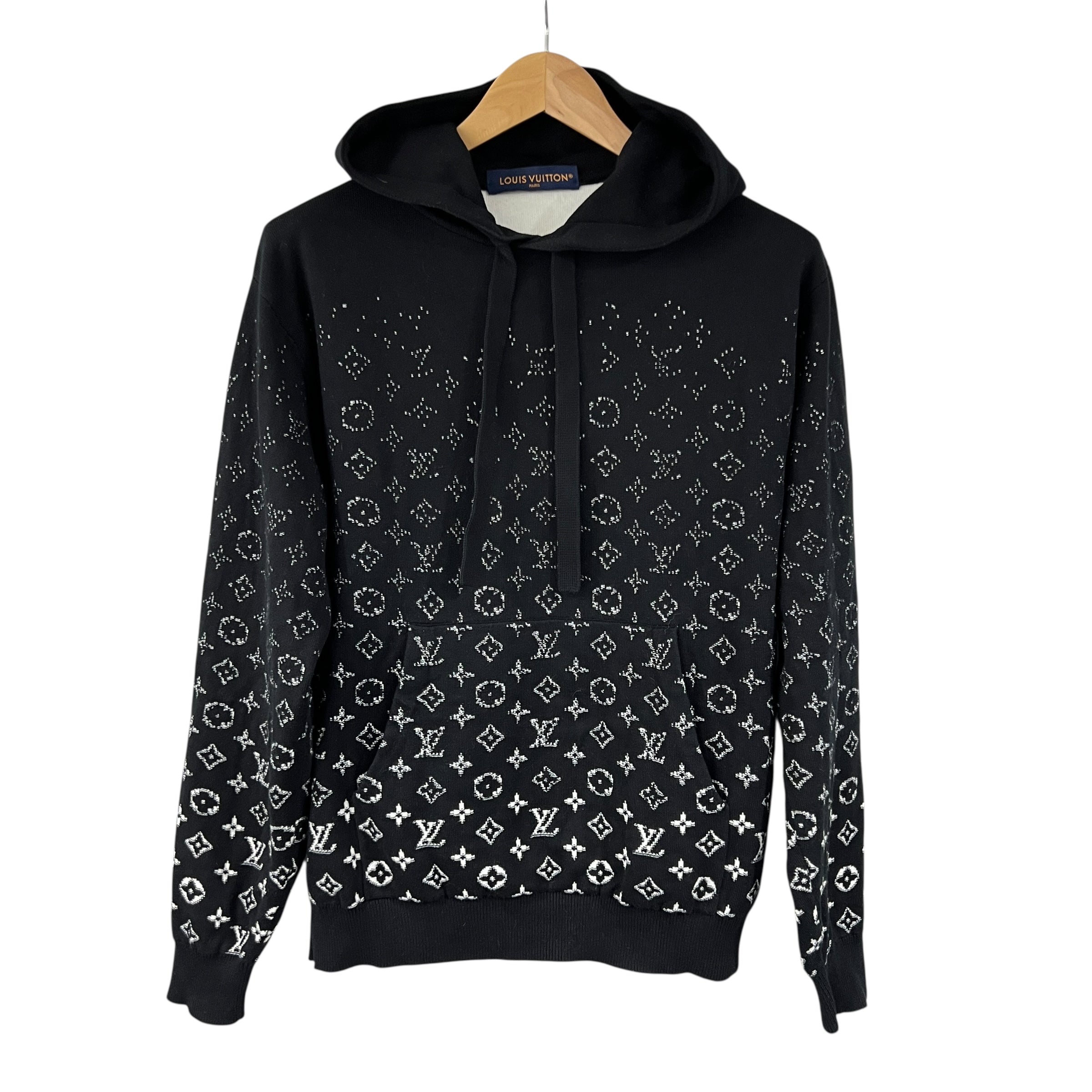 Felpa Gradient in cotone con cappuccio Tg. S
