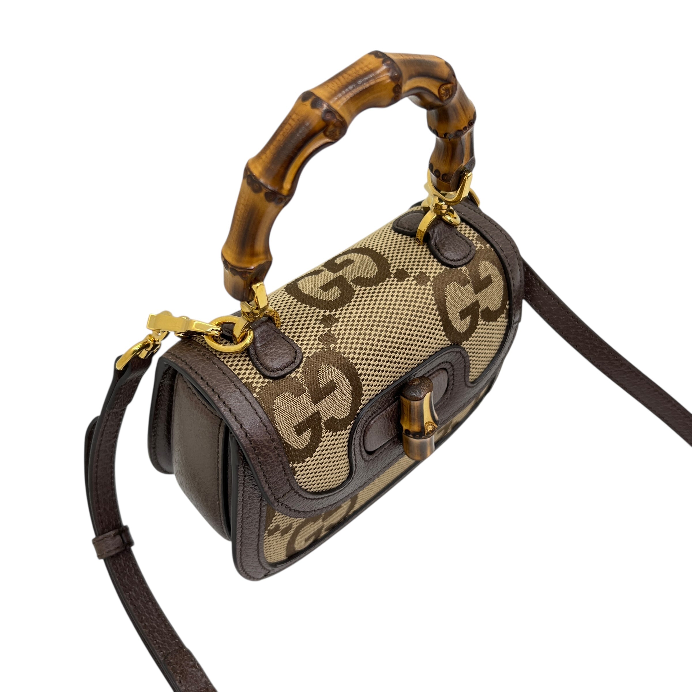 Mini Jumbo GG Bamboo (doppia tracolla)