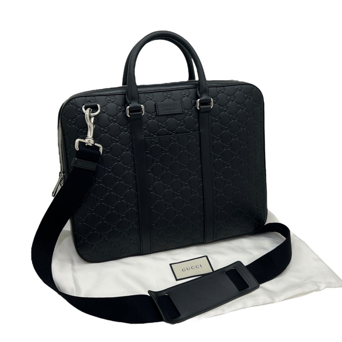 GUCCI BORSA PORTADOCUMENTI/PC IN PELLE GG