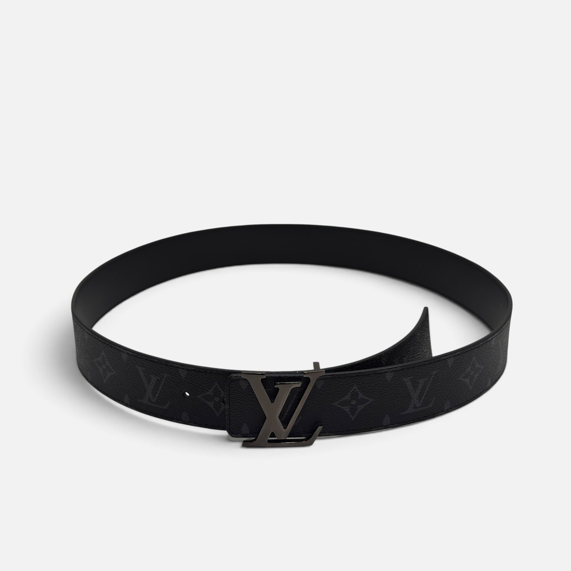 Cintura LV Initiales 40 mm reversibile taglia 90