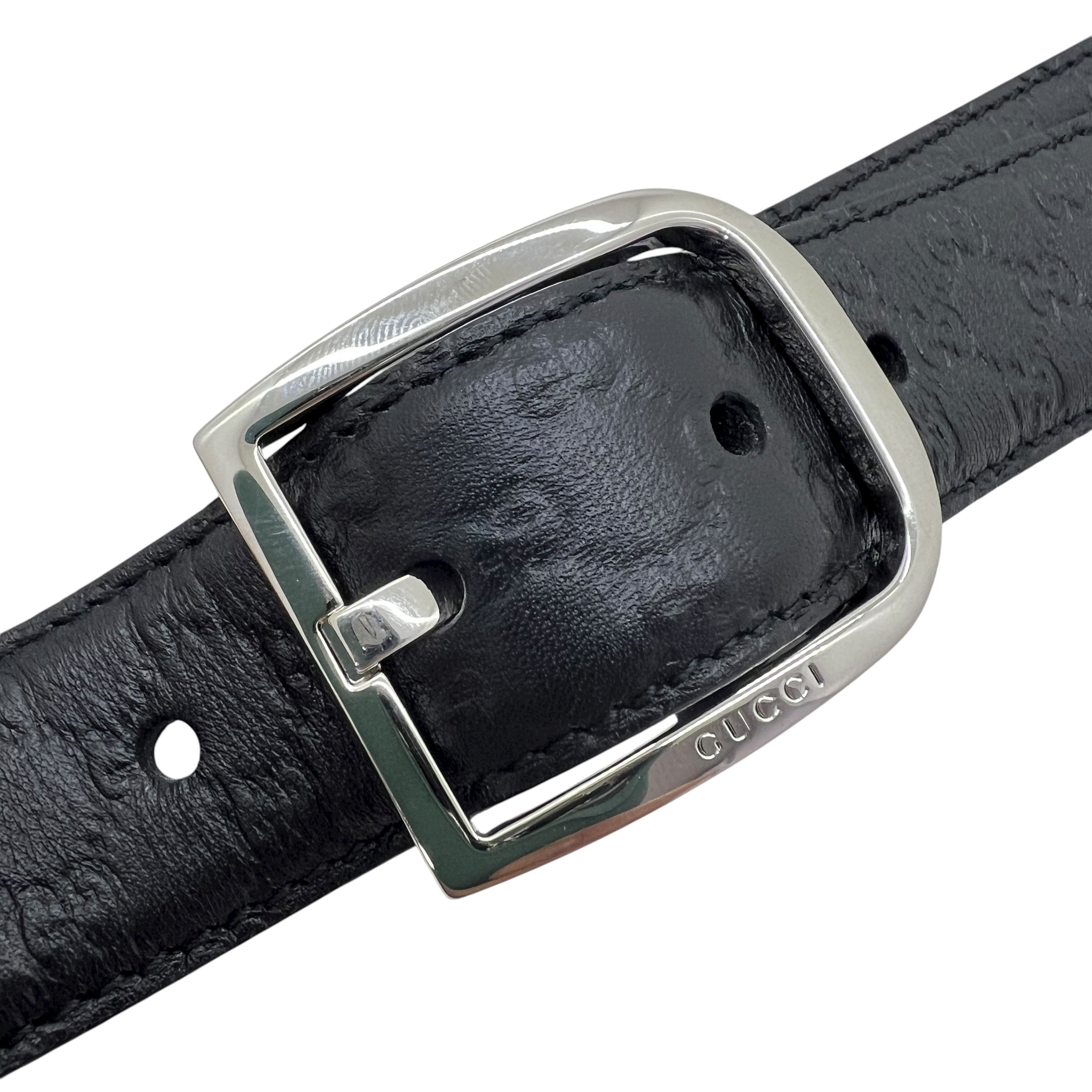 Cintura in pelle Signature