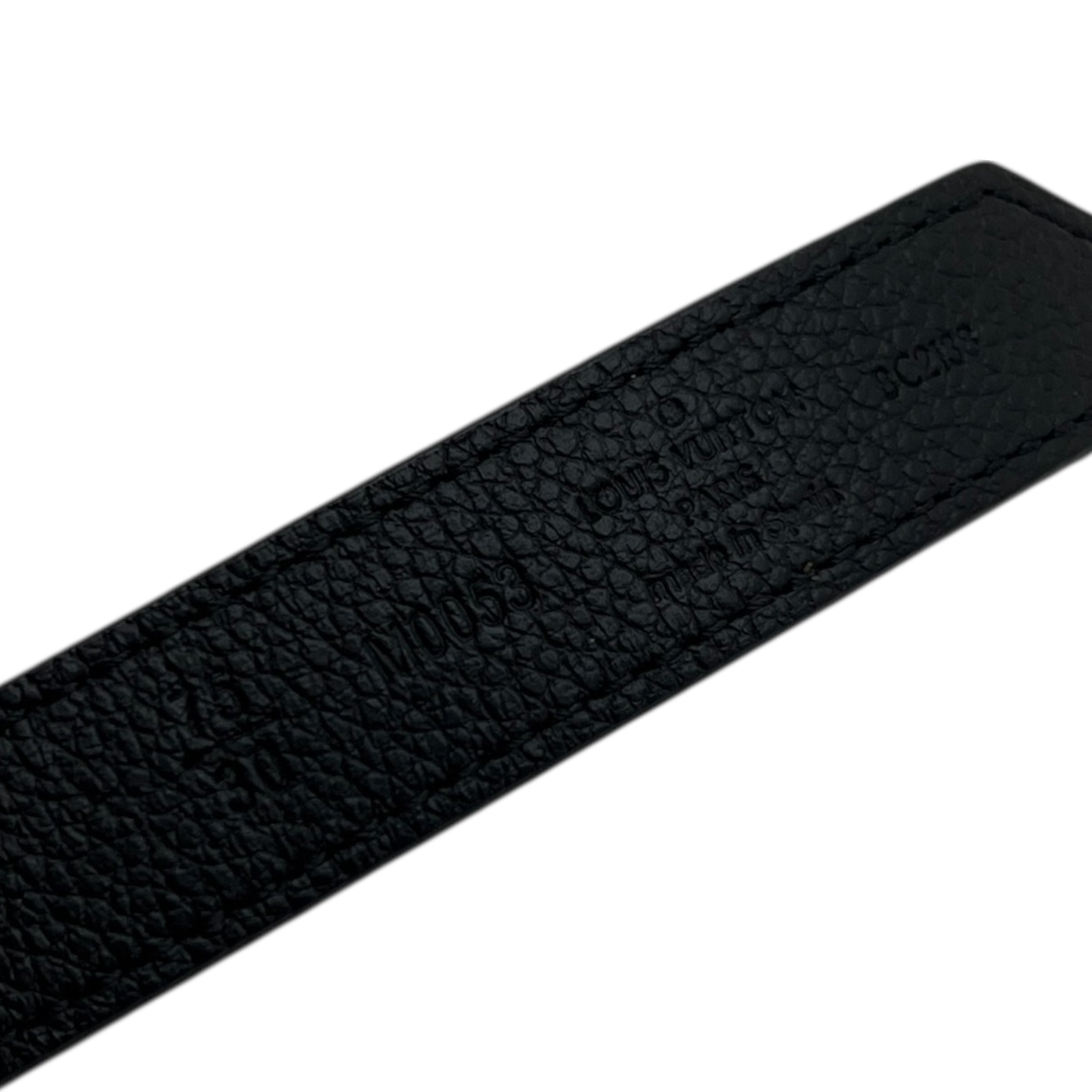 Cintura LV Circle 20mm reversibile taglia 75