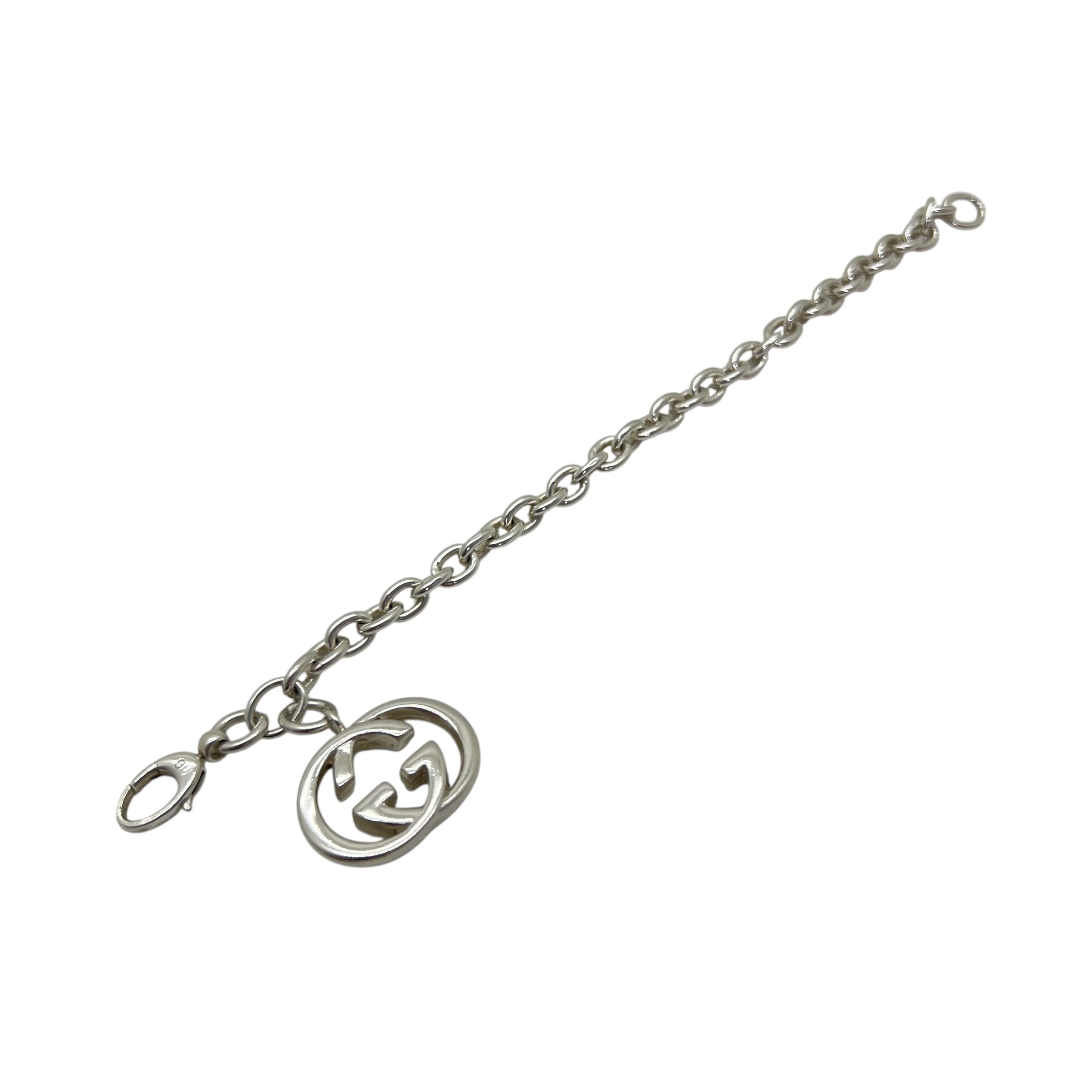 Bracciale Interlocking GG in argento