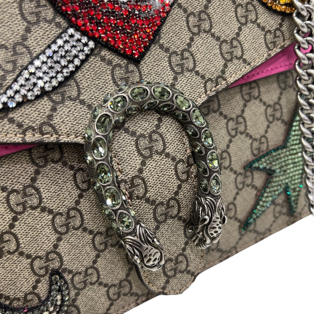 GUCCI DIONYSUS MISURA MEDIA CON DECORAZIONI SWAROWSKY