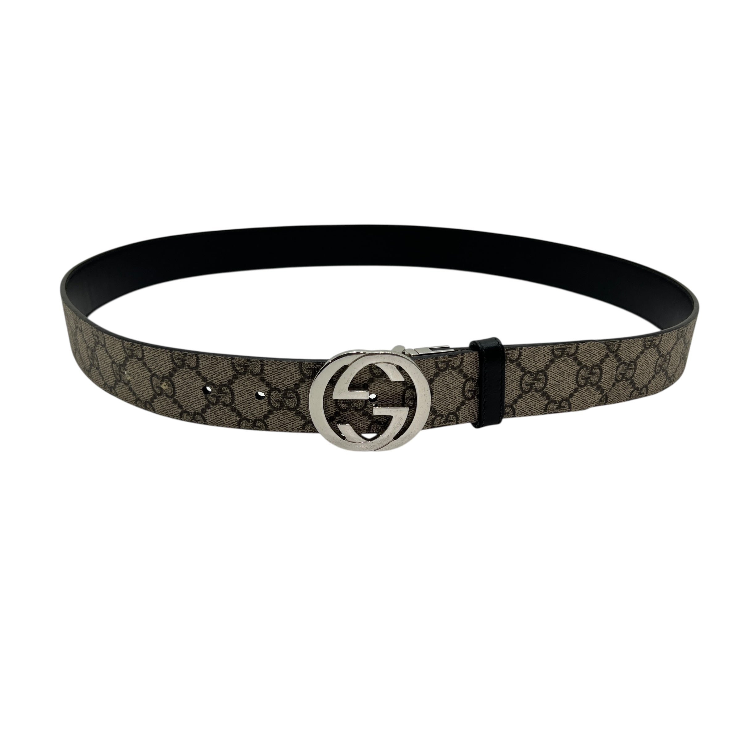 Cintura reversibile fibbia Incrocio GG taglia 115