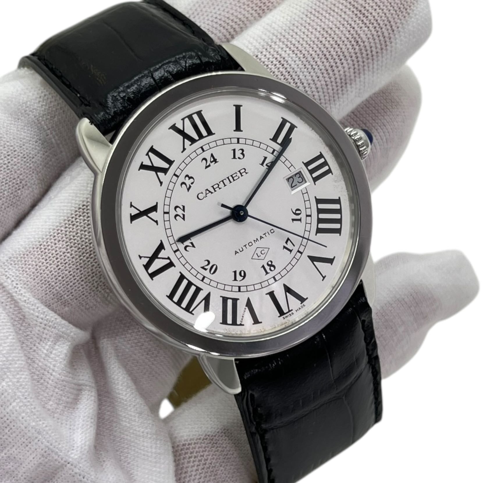 CARTIER RONDE (LC) SOLO DE CARTIER 42 MM REF. 3802