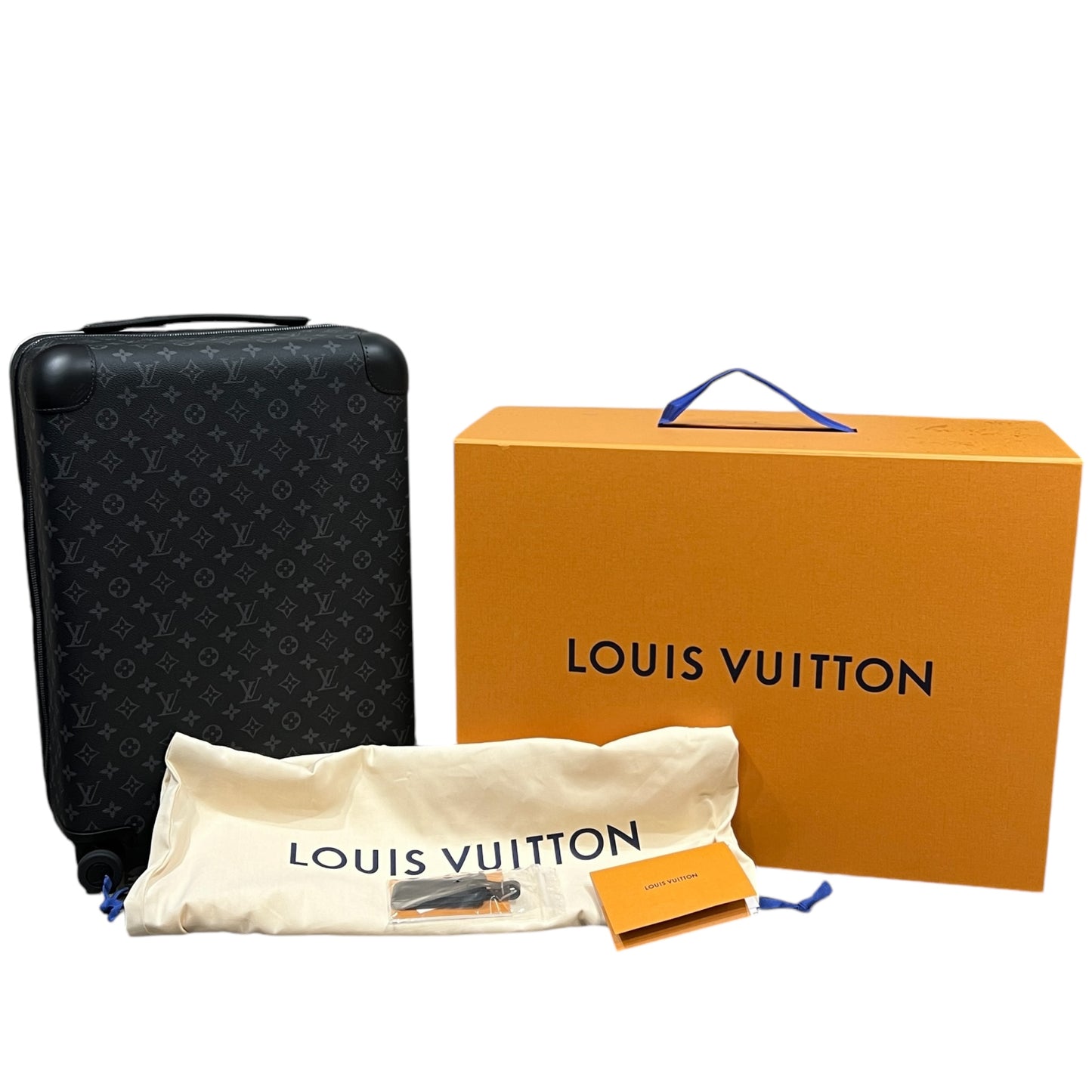 LOUIS VUITTON TROLLEY HORIZON 55 MONOGRAM ECLIPSE