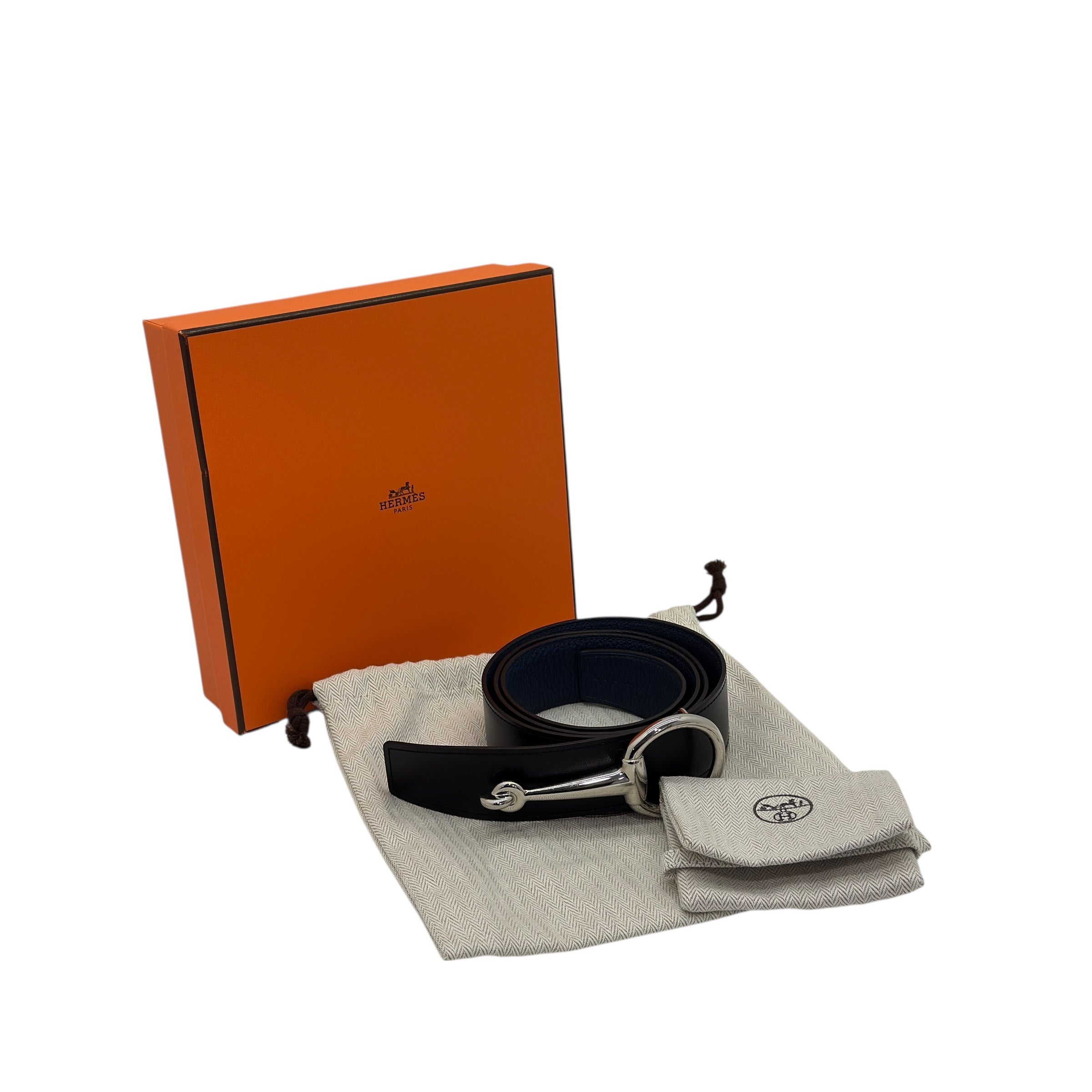 Fibbia da cintura Casaque & Pelle reversibile per cintura 38 mm taglia 100