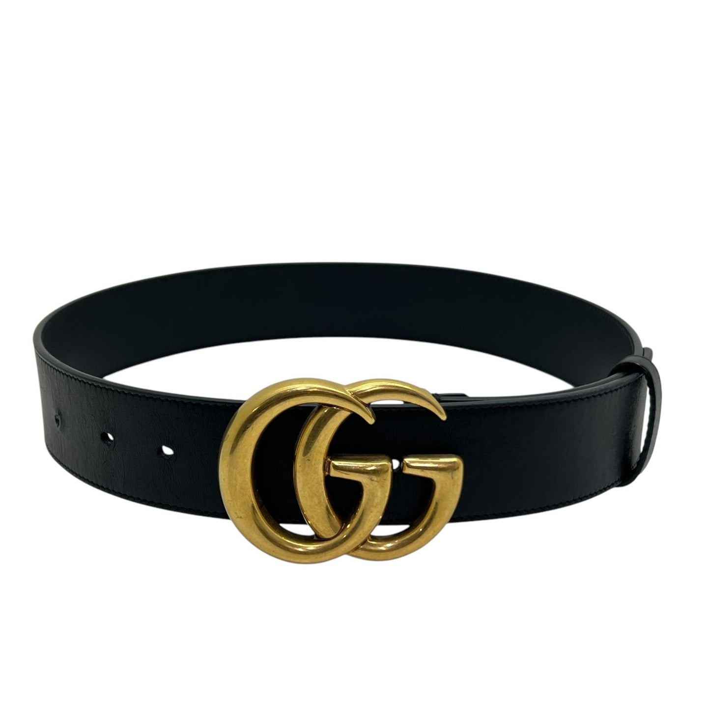 GUCCI CINTURA GG MARMONT IN PELLE TG 70