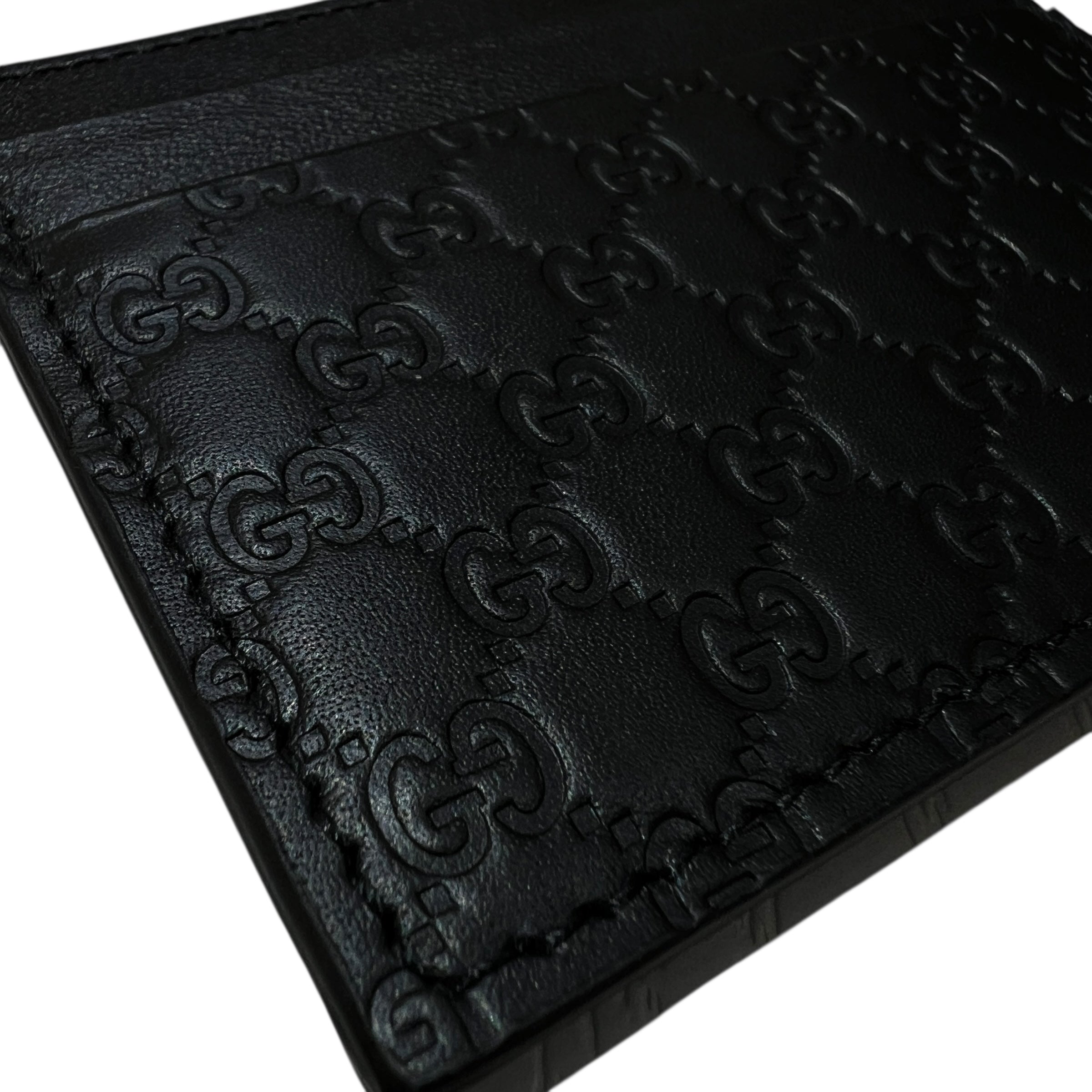 Porta carte in pelle GG