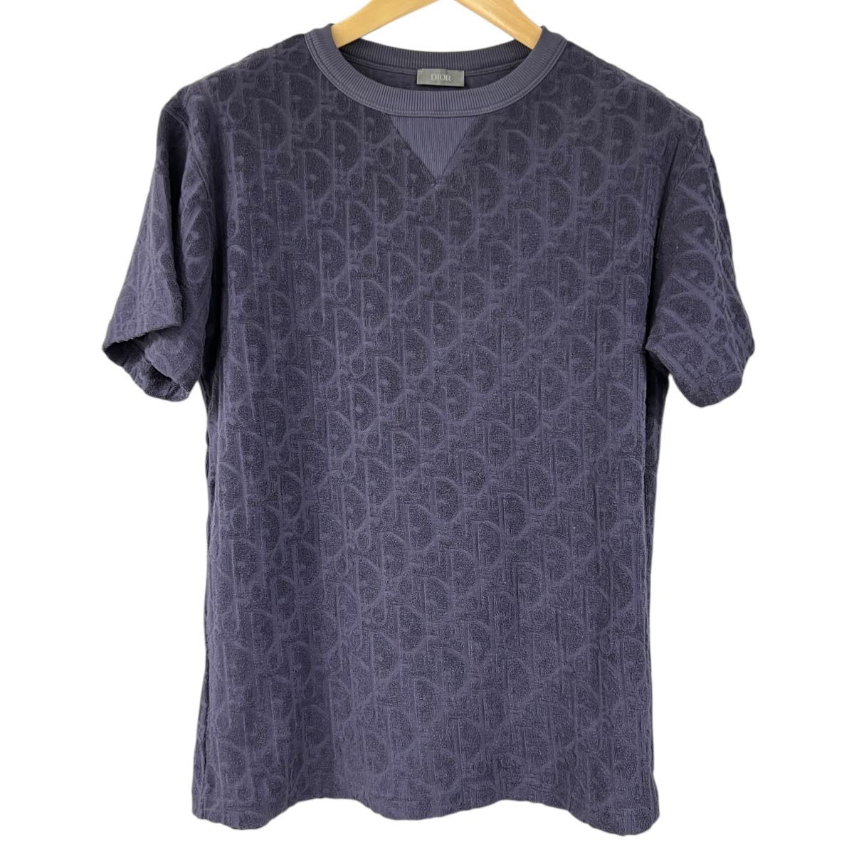 DIOR T-SHIRT OBLIQUE CON VESTIBILITÀ COMODA TG XS (VESTE L)