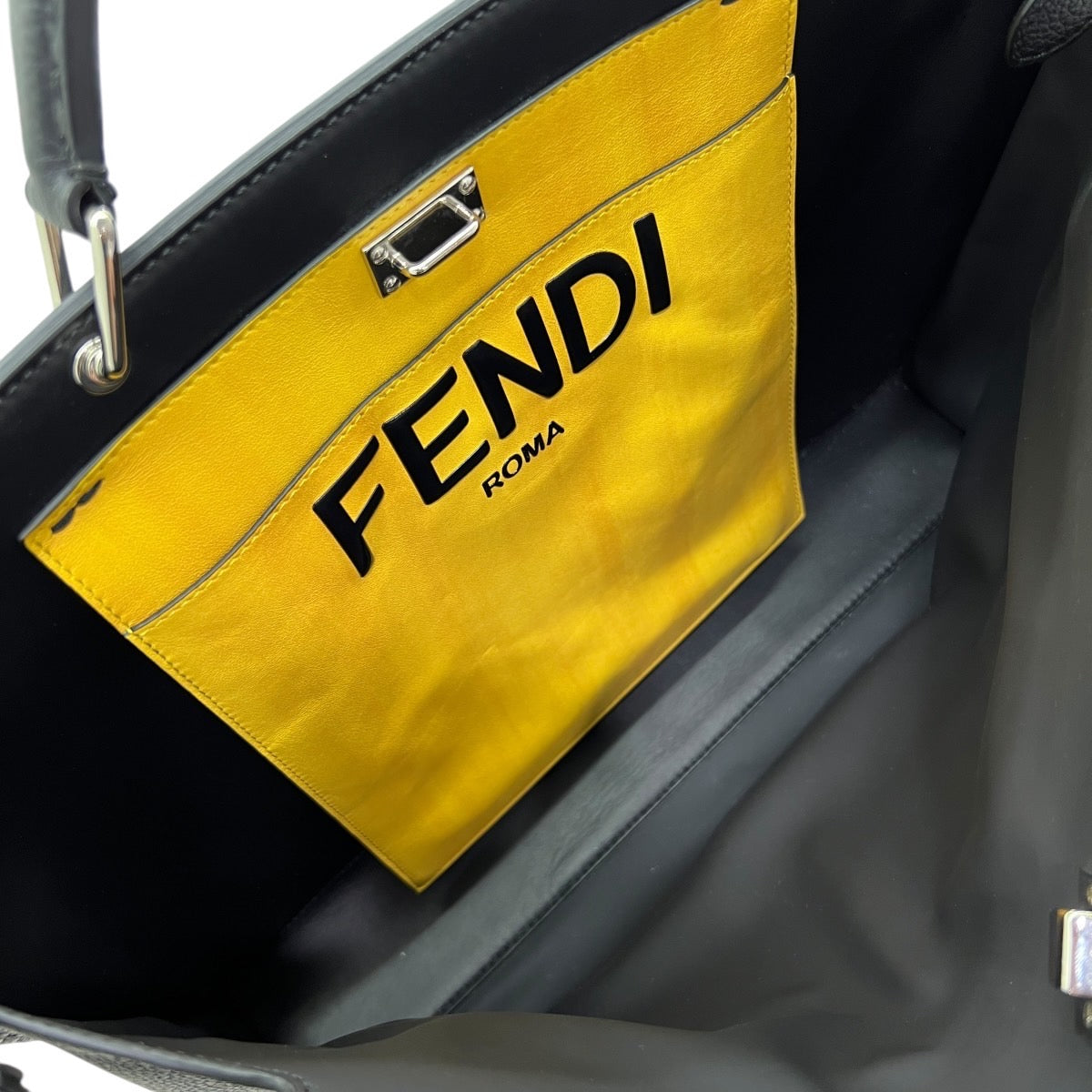 FENDI PEEKABOO SELLERIA TRACOLLA GRANDE UOMO IN PELLE