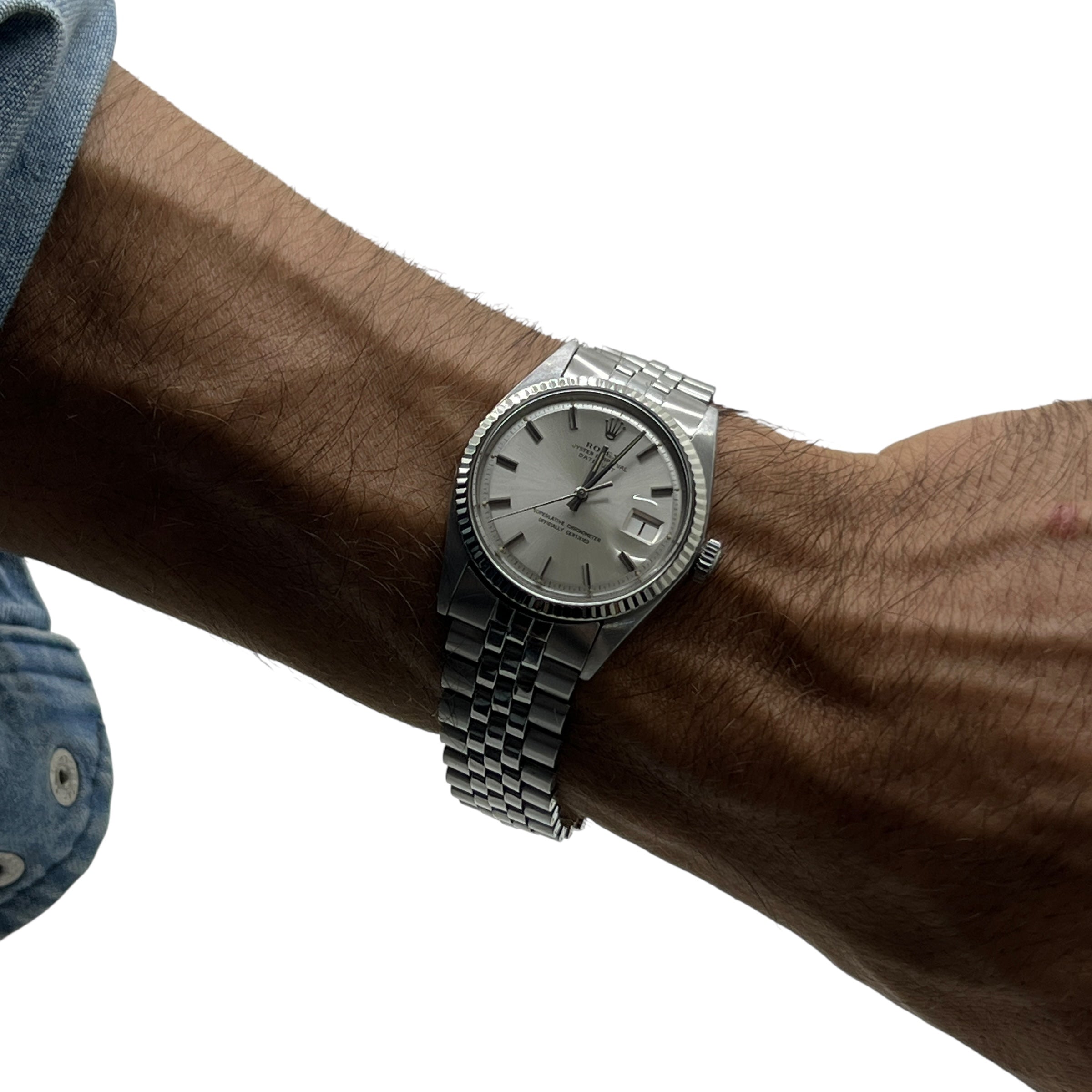 Datejust 36 Silver Lining Ref. 1601 (1971)