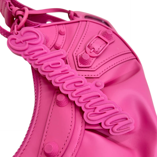 BALENCIAGA LE CAGOLE IN PELLE DI AGNELLO ROSA