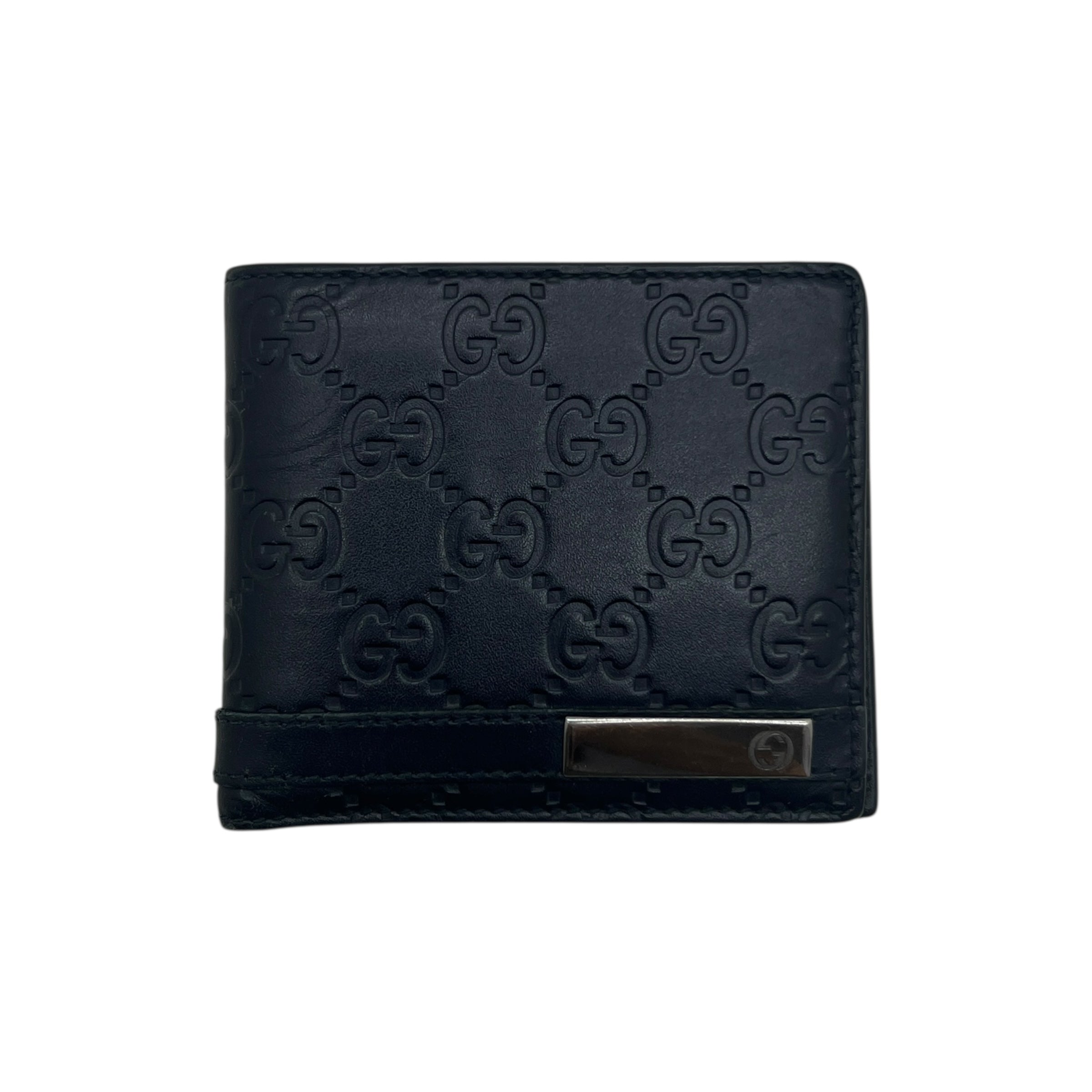 Portafoglio in pelle GG Signature