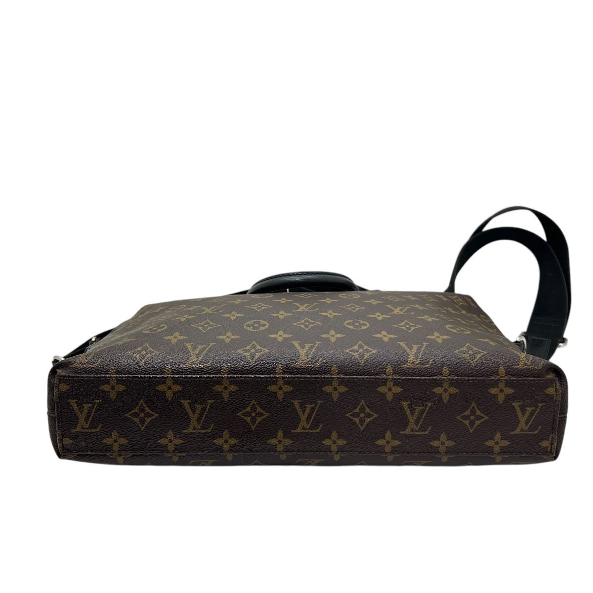 LOUIS VUITTON PORTA DOCUMENTI/PC IN MONOGRAM MACASSAR INIZIALI F.M.