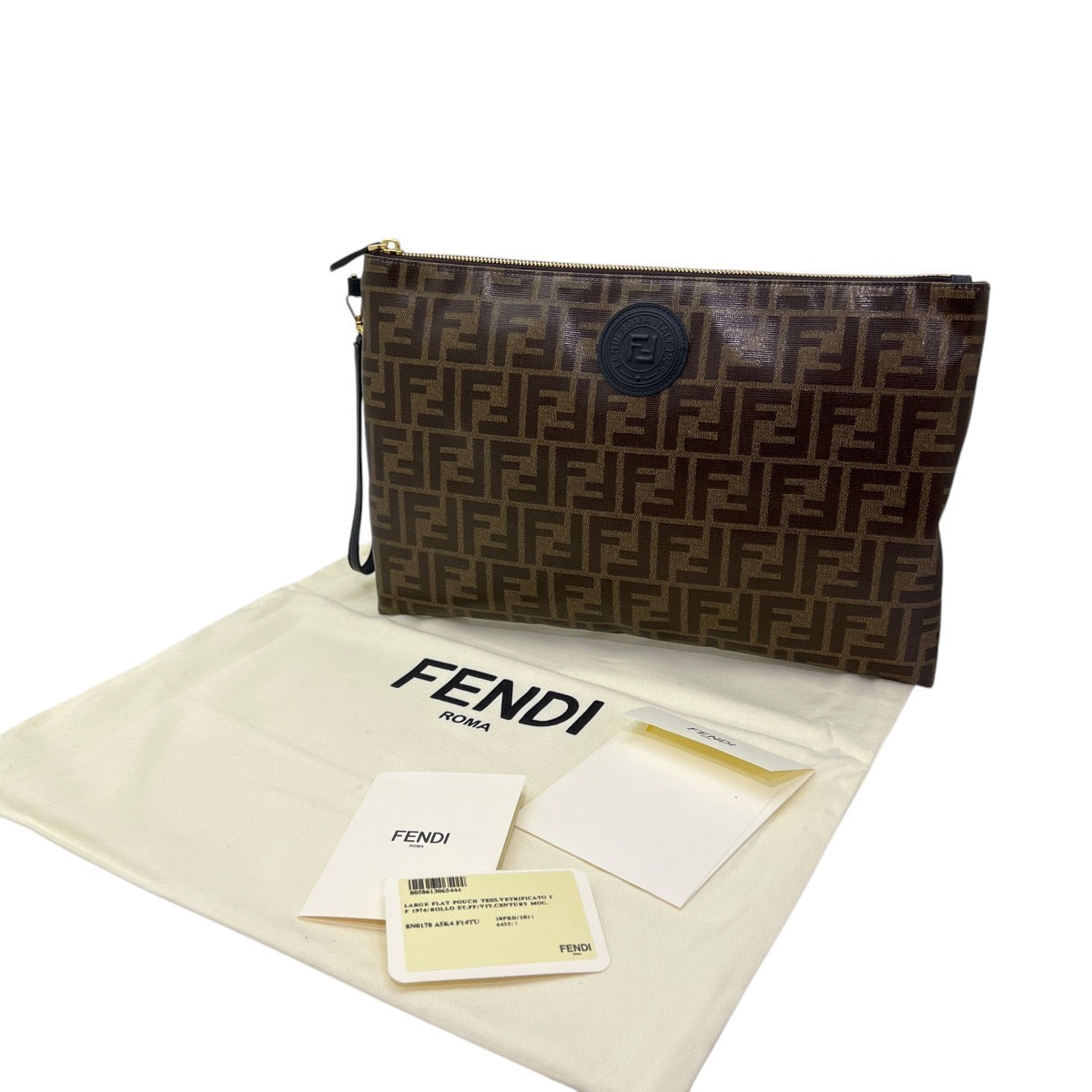 FENDI POCHETTE ZUCCA GRANDE