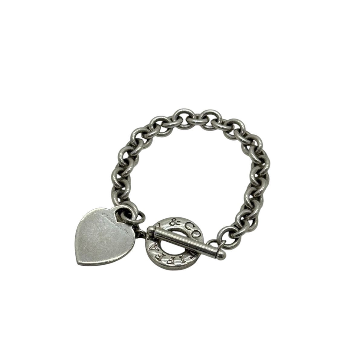 Bracciale Heart Tag con chiusura Toggle