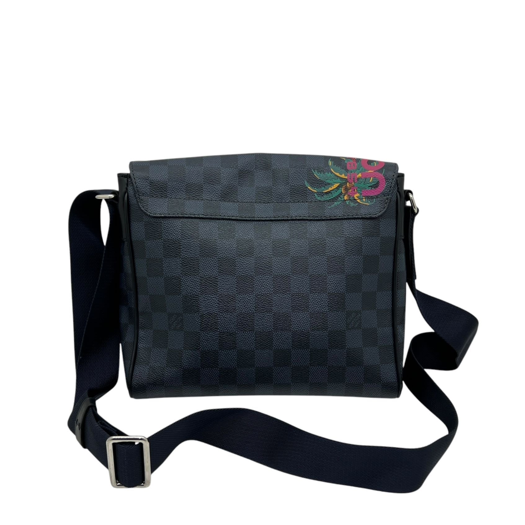 LOUIS VUITTON DISTRICT PM DAMIER COBALT JUNGLE EDIZIONE LIMITATA