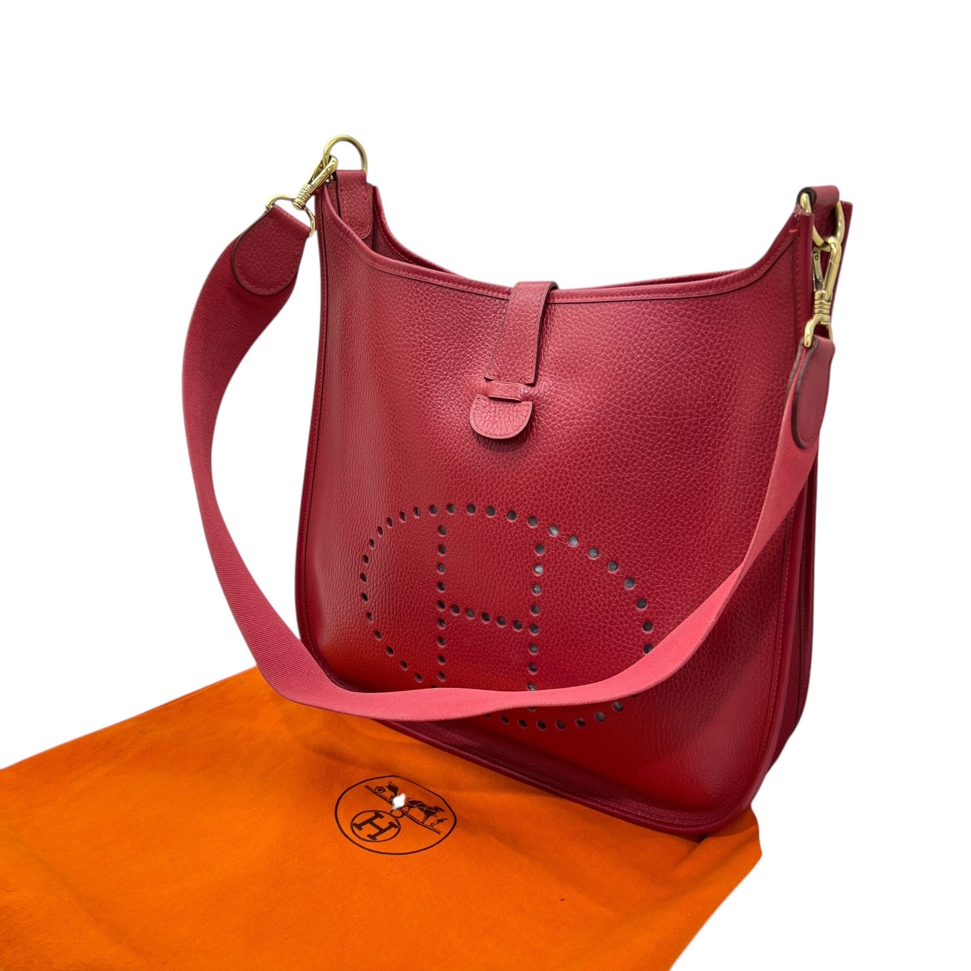 HERMÈS EVELYNE 33 ROSSA