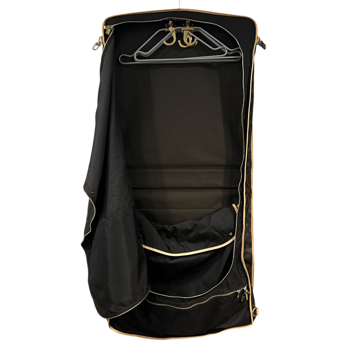 LOUIS VUITTON 4 HANGERS MONOGRAM GARMENT STAND