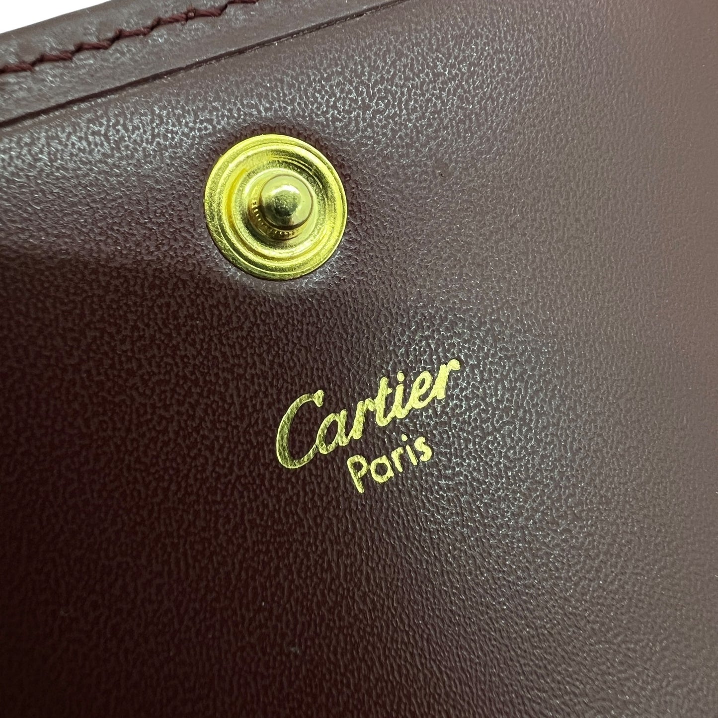 CARTIER PORTA MONETE IN PELLE