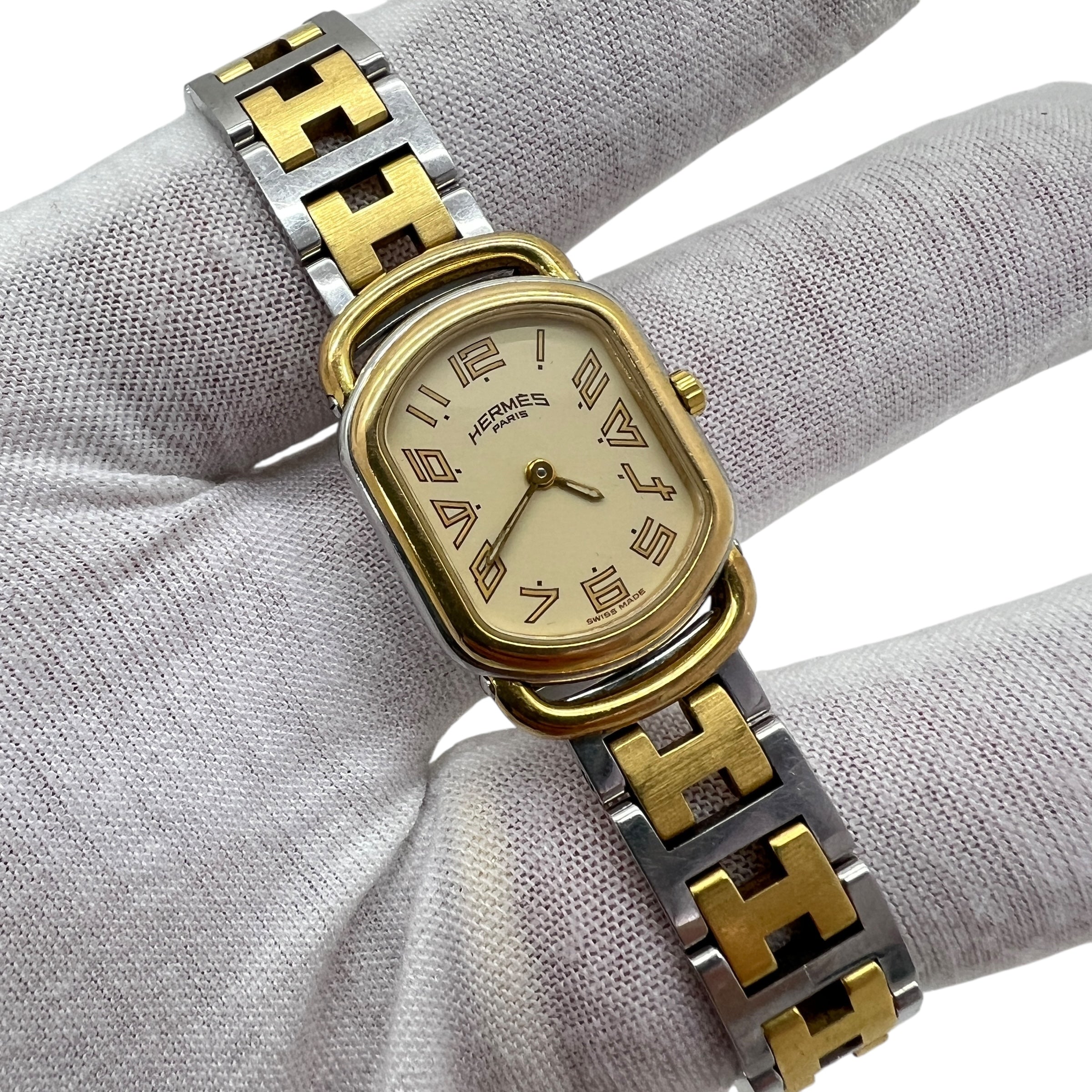 Arceau oro e acciaio al quarzo