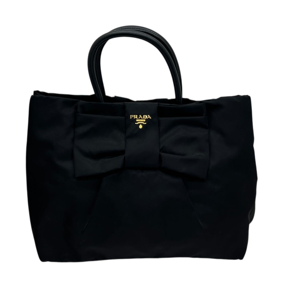 PRADA BORSA IN NYLON CON FIOCCO