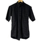 BALENCIAGA CAMICIA A MANICHE CORTE CON LOGO TG L