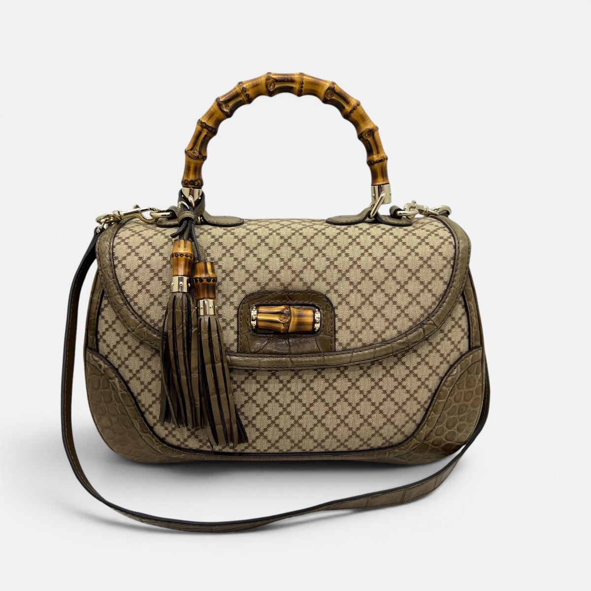 Bamboo borsa a spalla