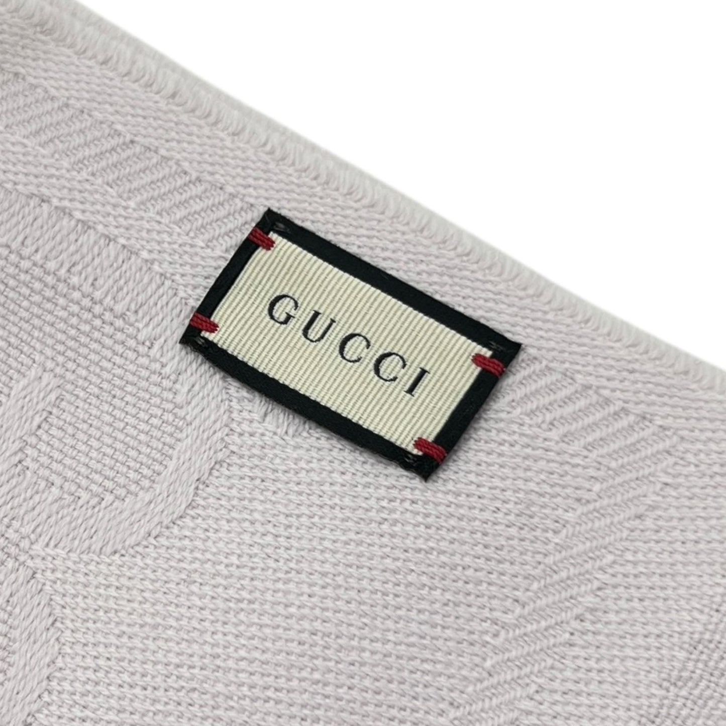 GUCCI SCIARPA IN LANA GG JACQUARD