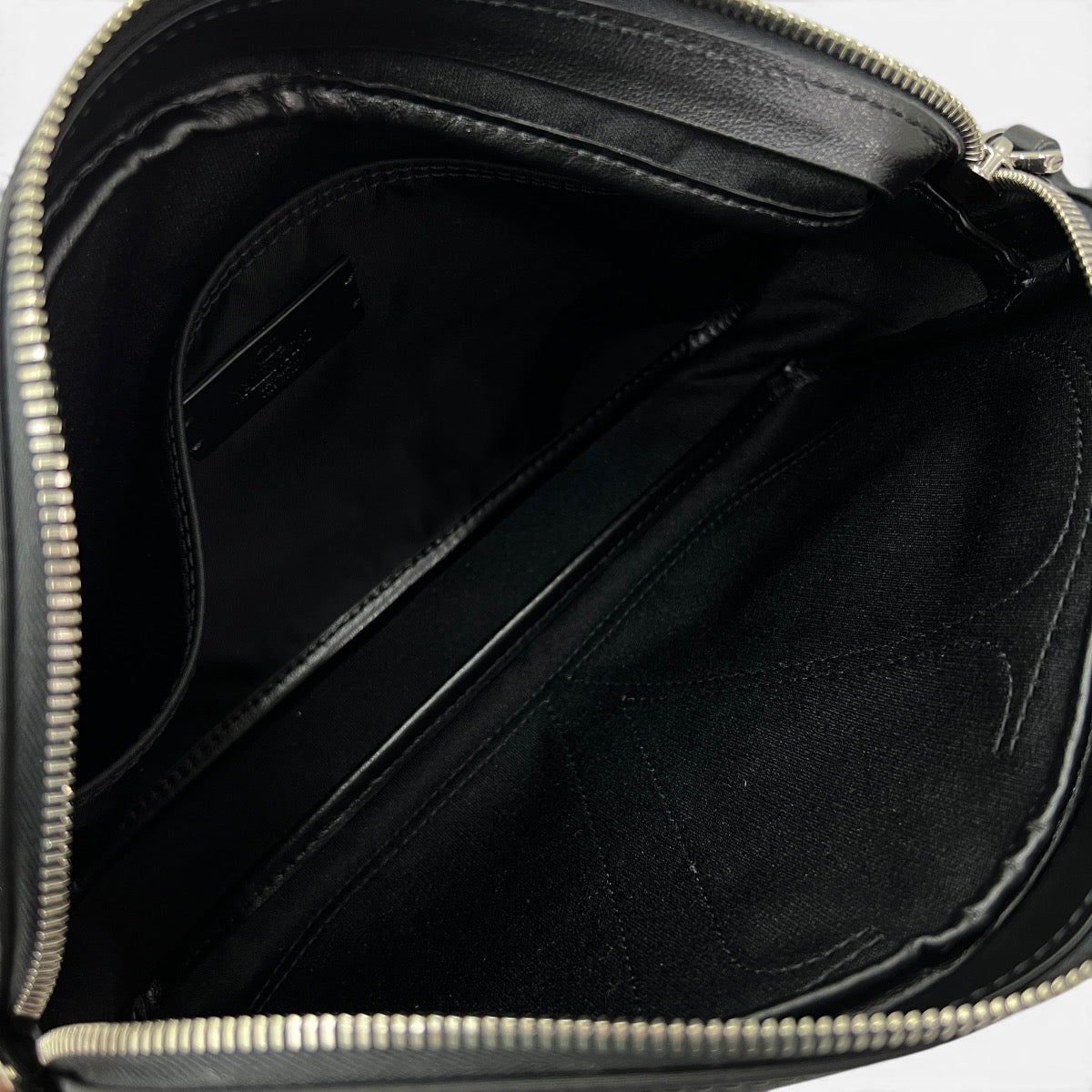 Tracolla in nylon e pelle