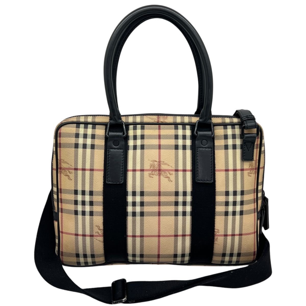 BURBERRY PORTADOCUMENTI/PC IN PELLE VINTAGE CHECK