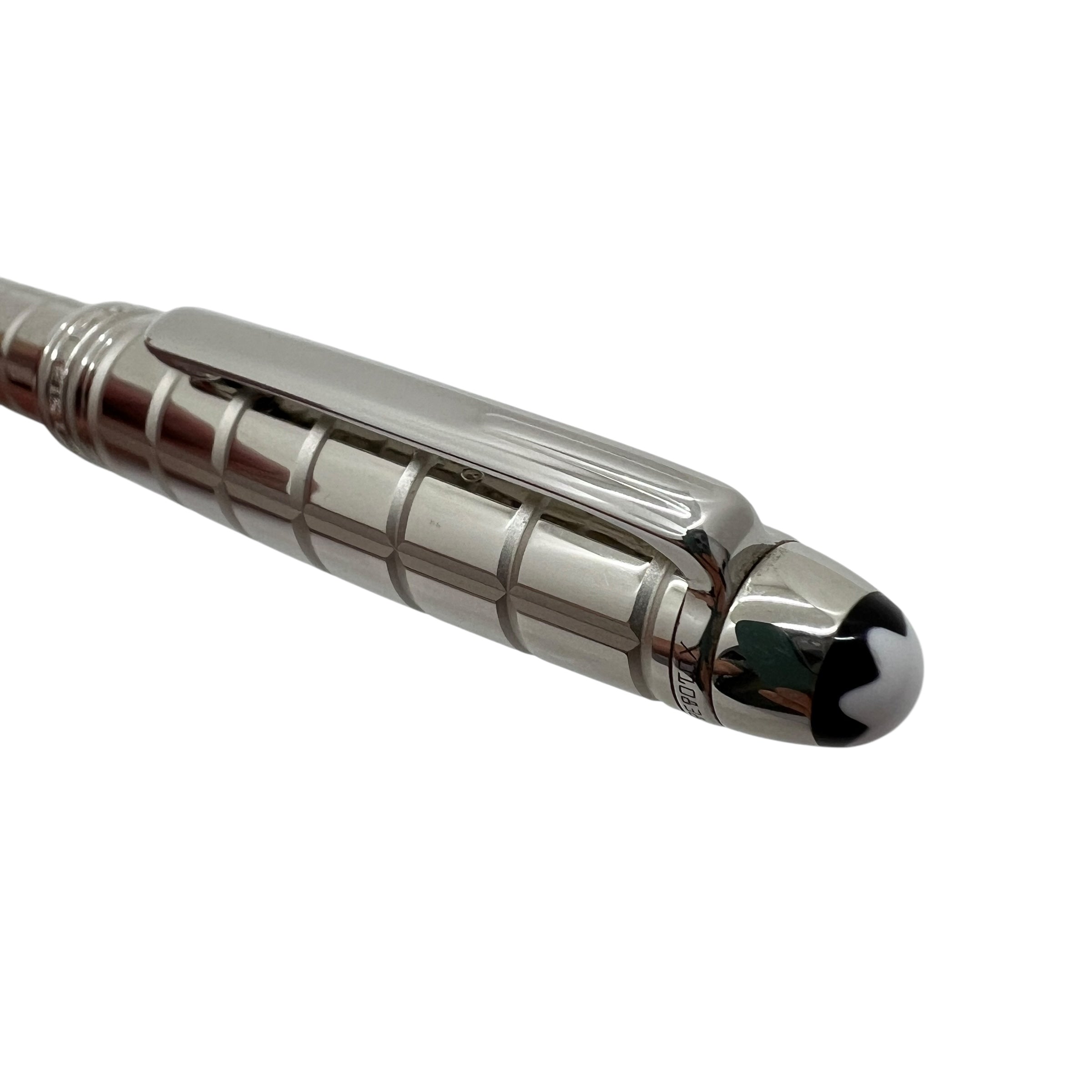 Montblanc Meisterstuck roller acciaio platinum coated