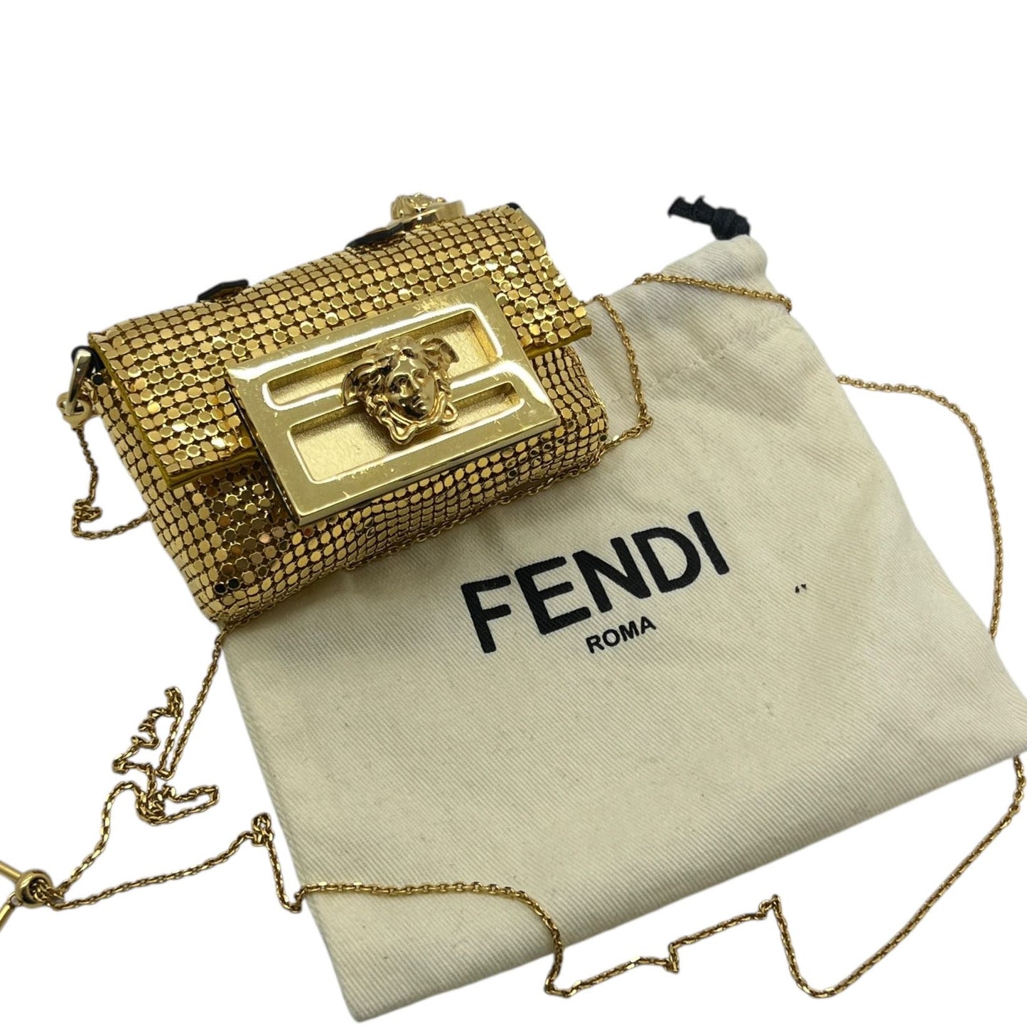 FENDACE NANO BAGUETTE CON PAILLETTES