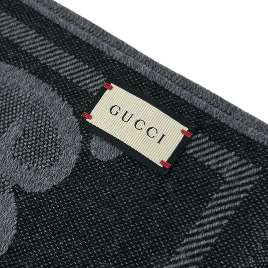 GUCCI SCIARPA IN LANA GG JACQUARD