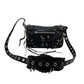 BALENCIAGA LE CAGOLE XS TRACOLLA TRAFORATA CON PIERCING