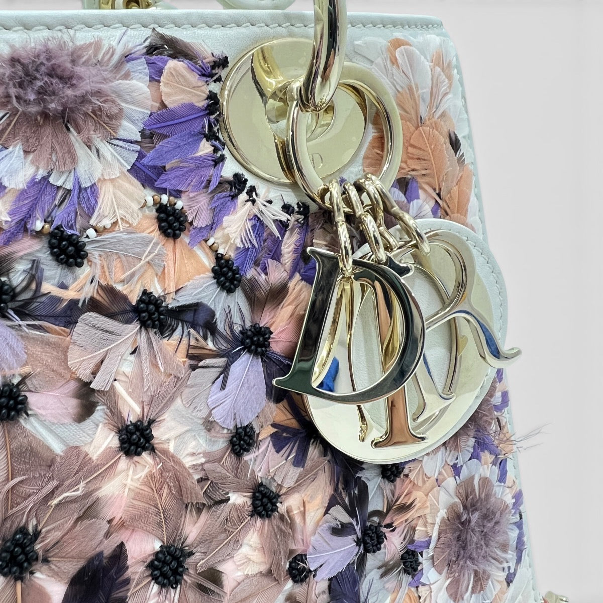 Lady Dior flora borsa media