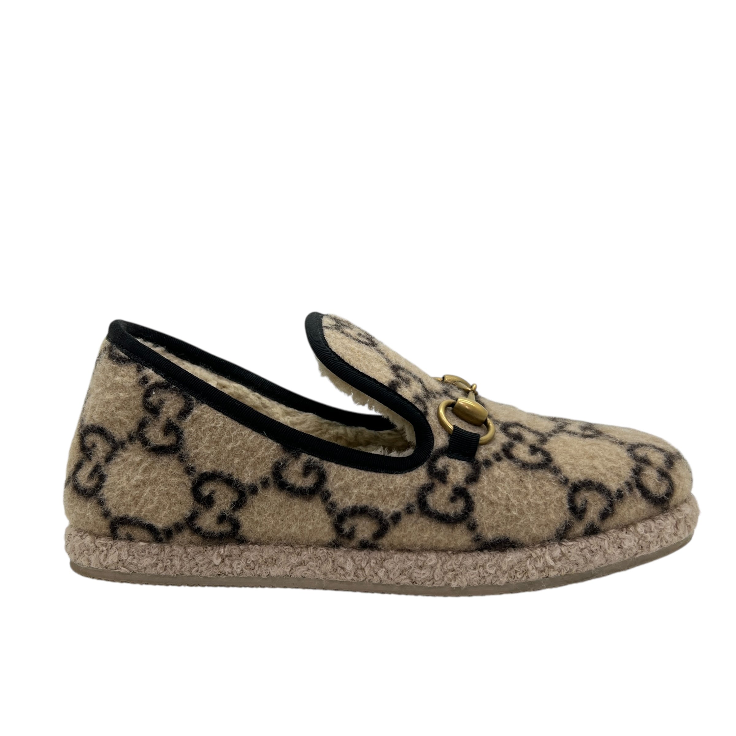 Mocassino Horsebit in lana taglia 36