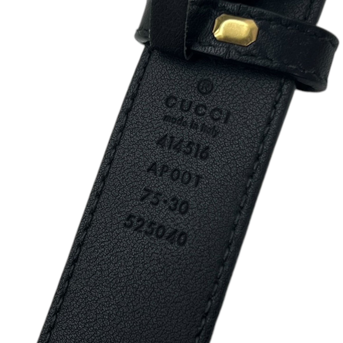 GUCCI CINTURA GG MARMONT TG 75