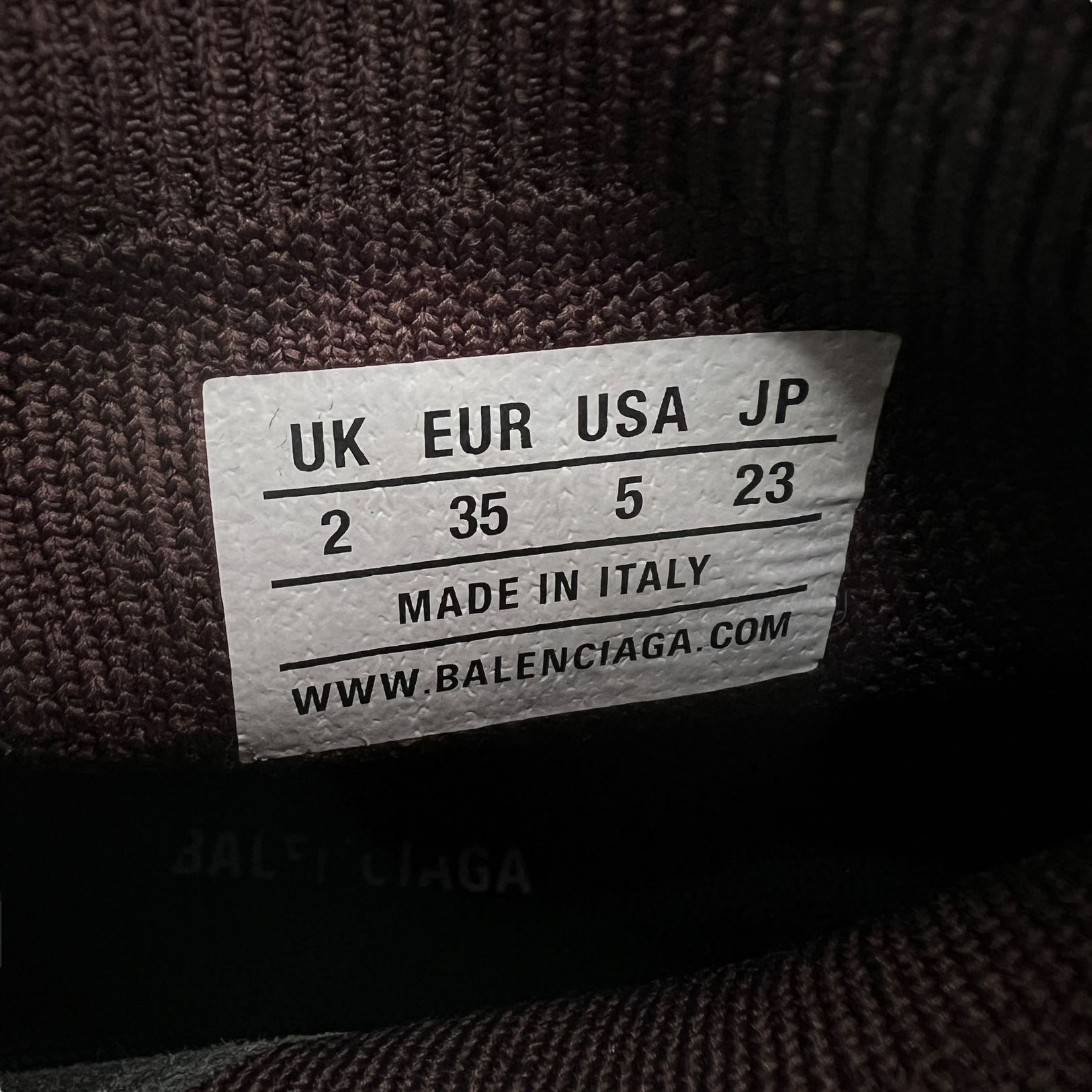 BALENCIAGA SNEAKERS SPEED 2.0 TG 35 (CALZANO 36)