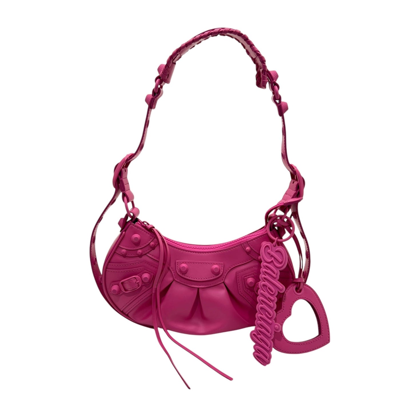 BALENCIAGA LE CAGOLE IN PELLE DI AGNELLO ROSA