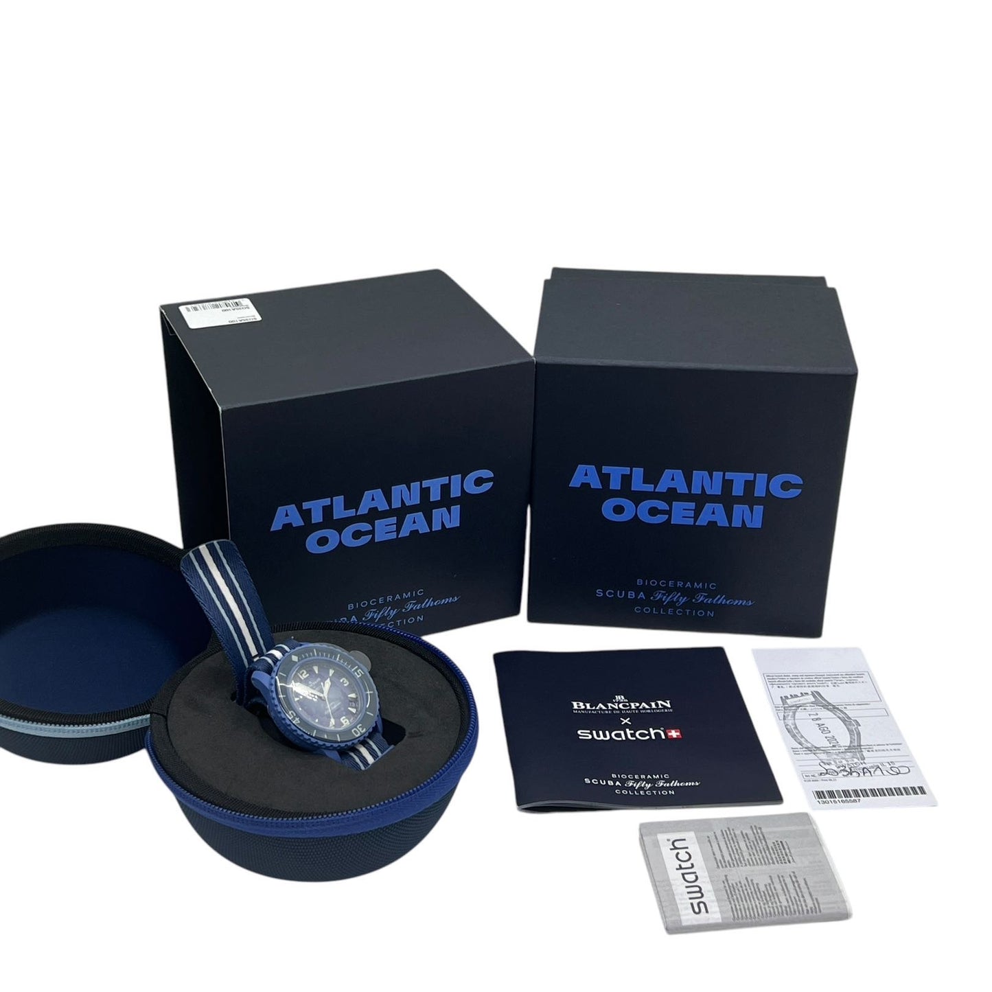 BLANCPAIN X SWATCH SCUBA FIFTY FATHOMS ATLANTIC OCEAN