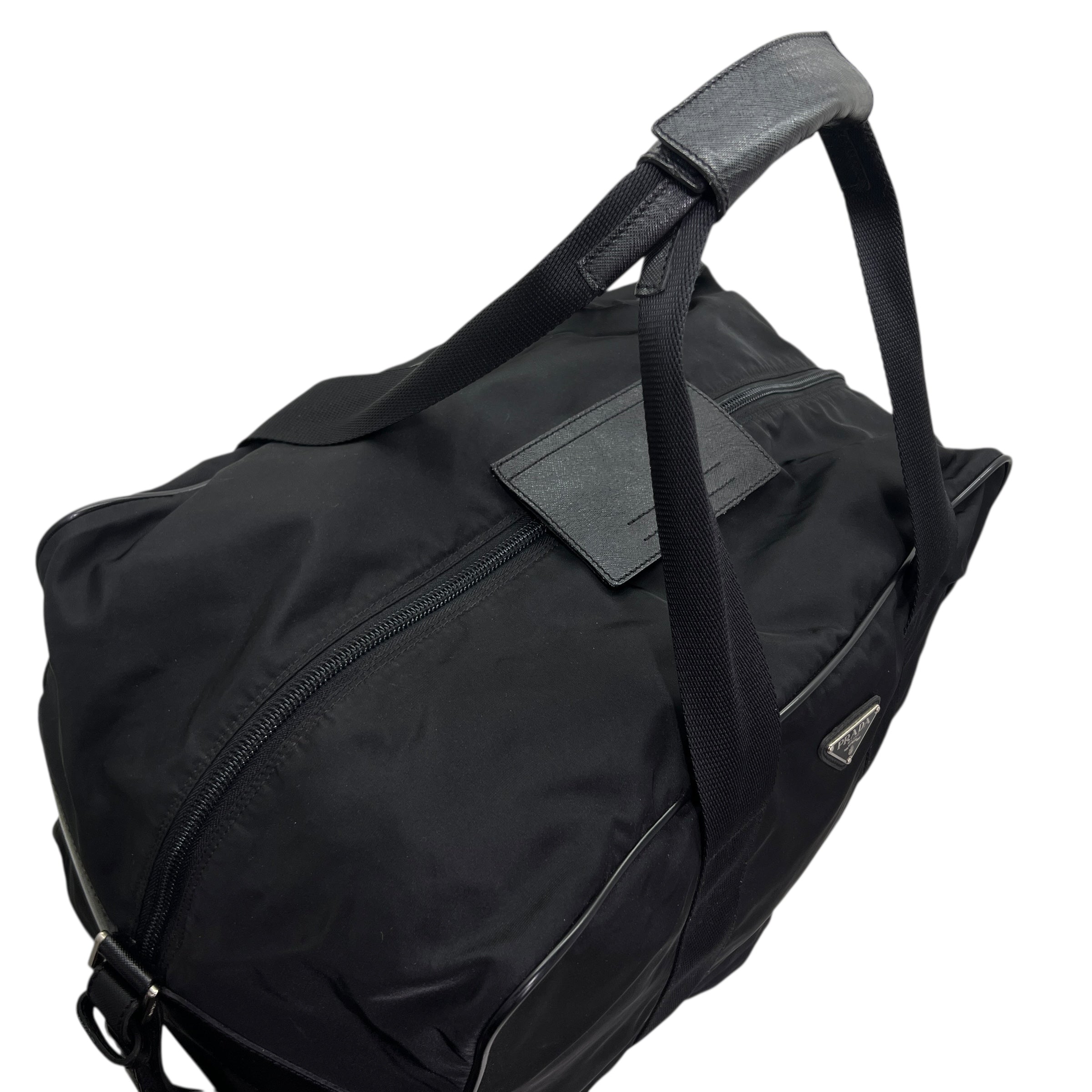 Borsa da viaggio nylon e Saffiano (cabinabile)