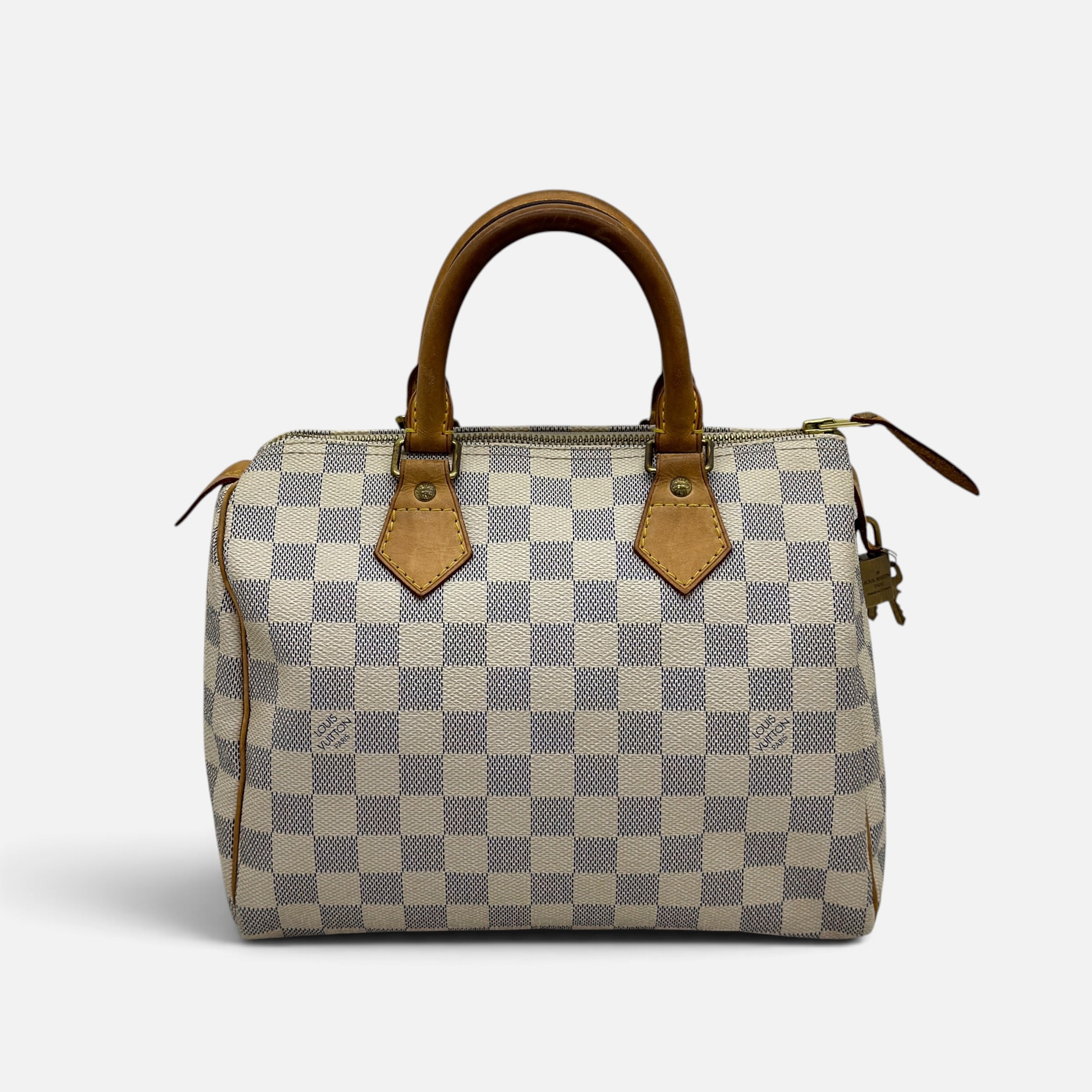 Speedy 25 Damier Azur